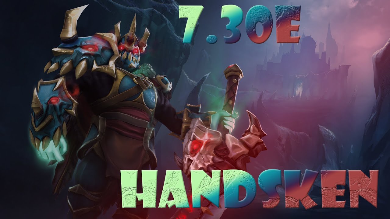 Alliance.Handsken Wraith King Рейтинговая игра Dota 2 | Геймплей [Смотри и учись]