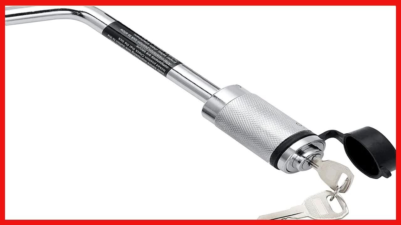 Great product -  Tow Ready 63254 Fifth Wheel Base Rail Lock (Barrel Style with Bent Pin, 1/2
