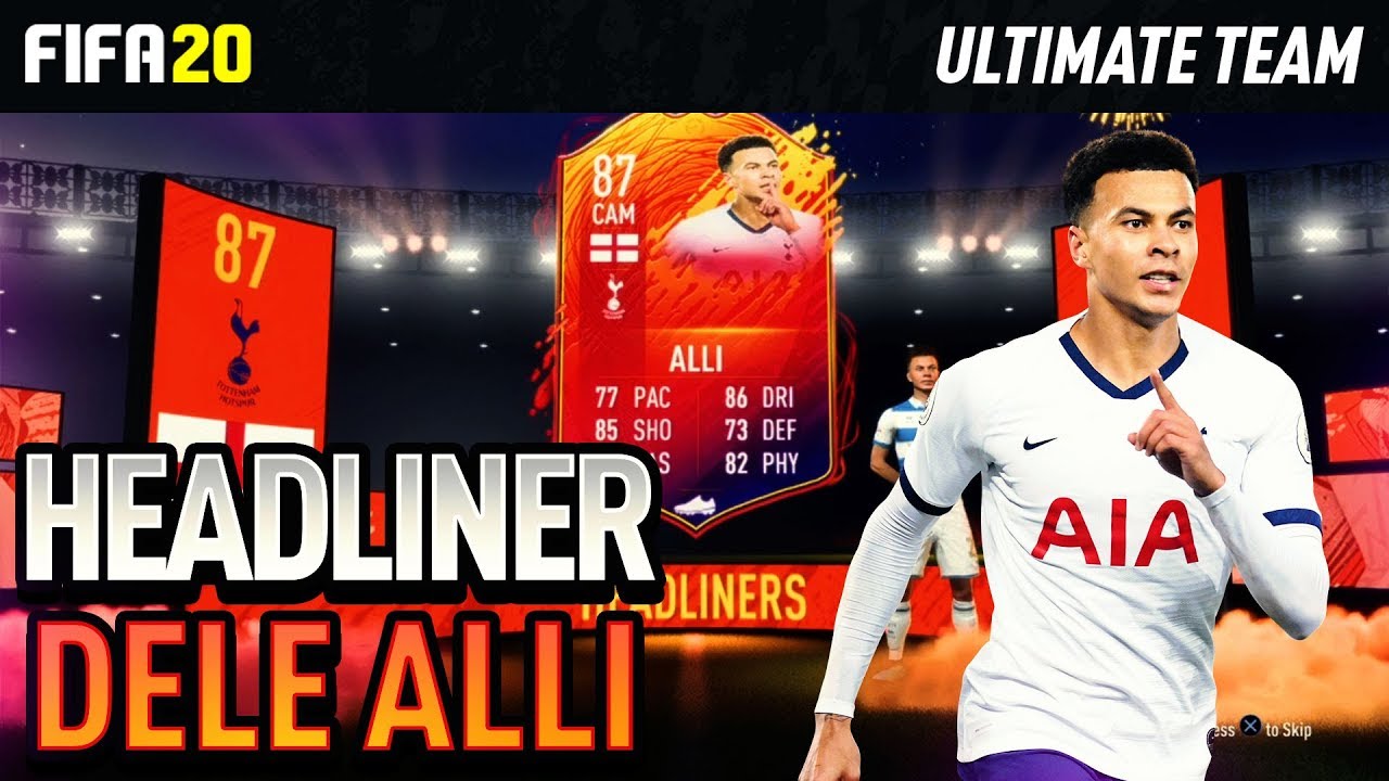 FIFA 20! NEW DELE ALLI HEADLINER SBC METHOD!