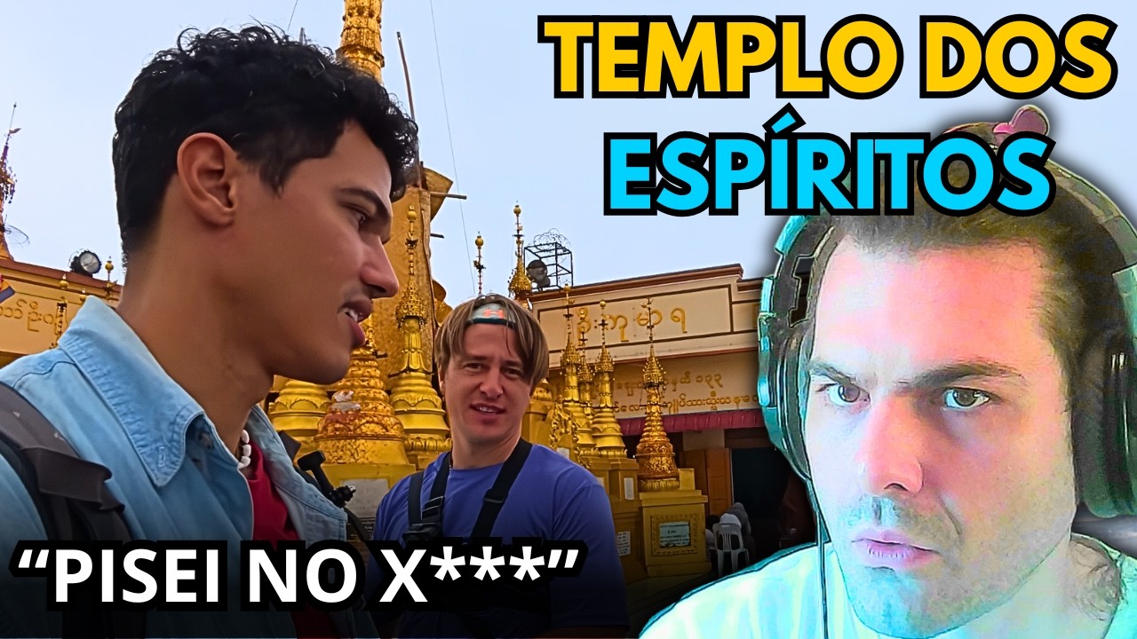 TEMPLO de ESPÍRITOS de Mianmar! - com Diego Costalonga
