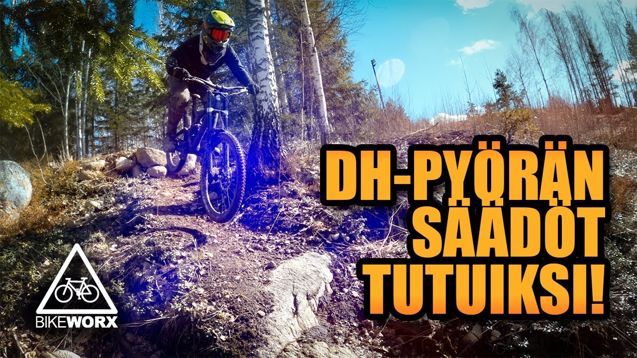 DH-pyörän säädöt tutuiksi! | BikeWorx | Tornikeskus | Alamäkipyöräily