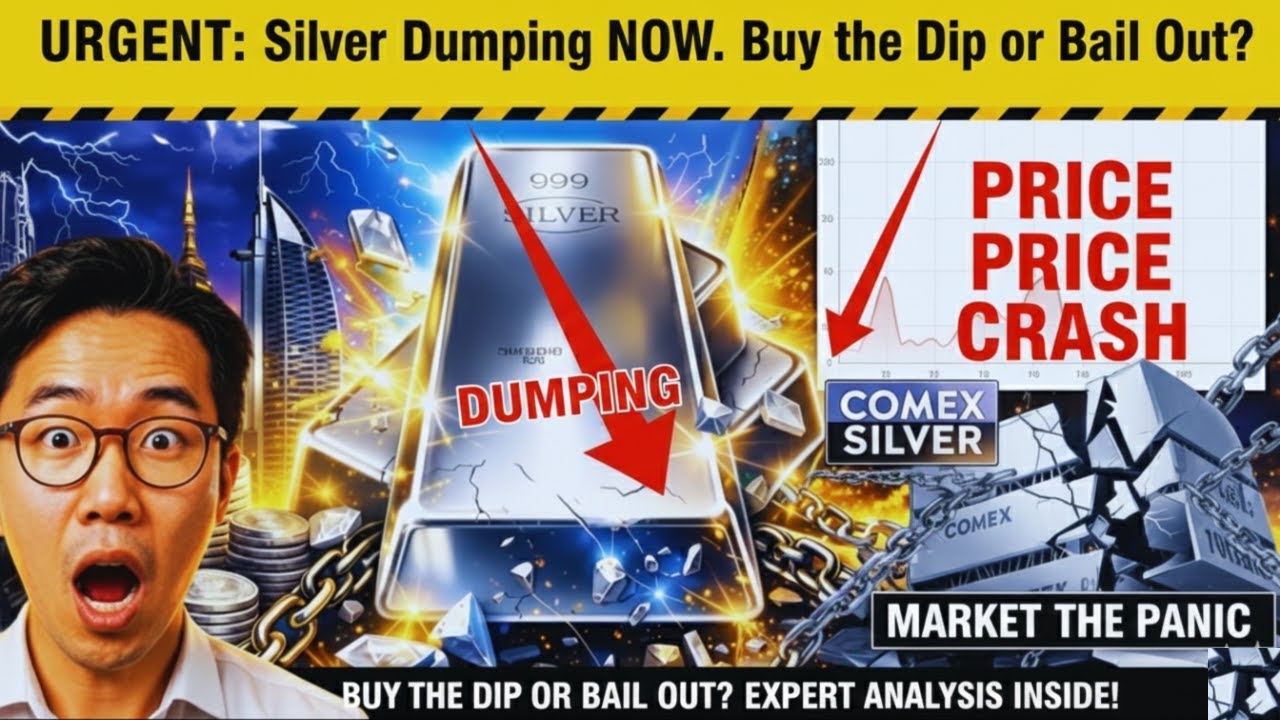 URGENT: Silver Dumping NOW. Buy the Dip or Bail Out?
