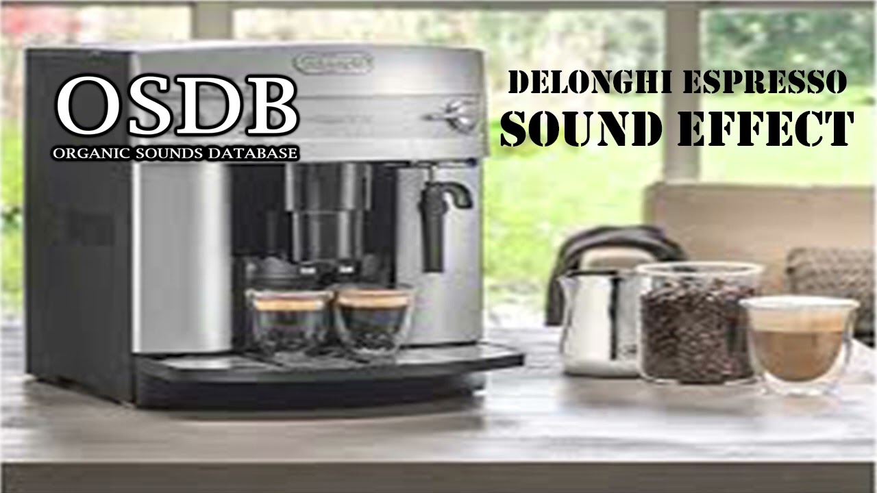 Delonghi Home Espresso Machine Sound Effect No Copyright