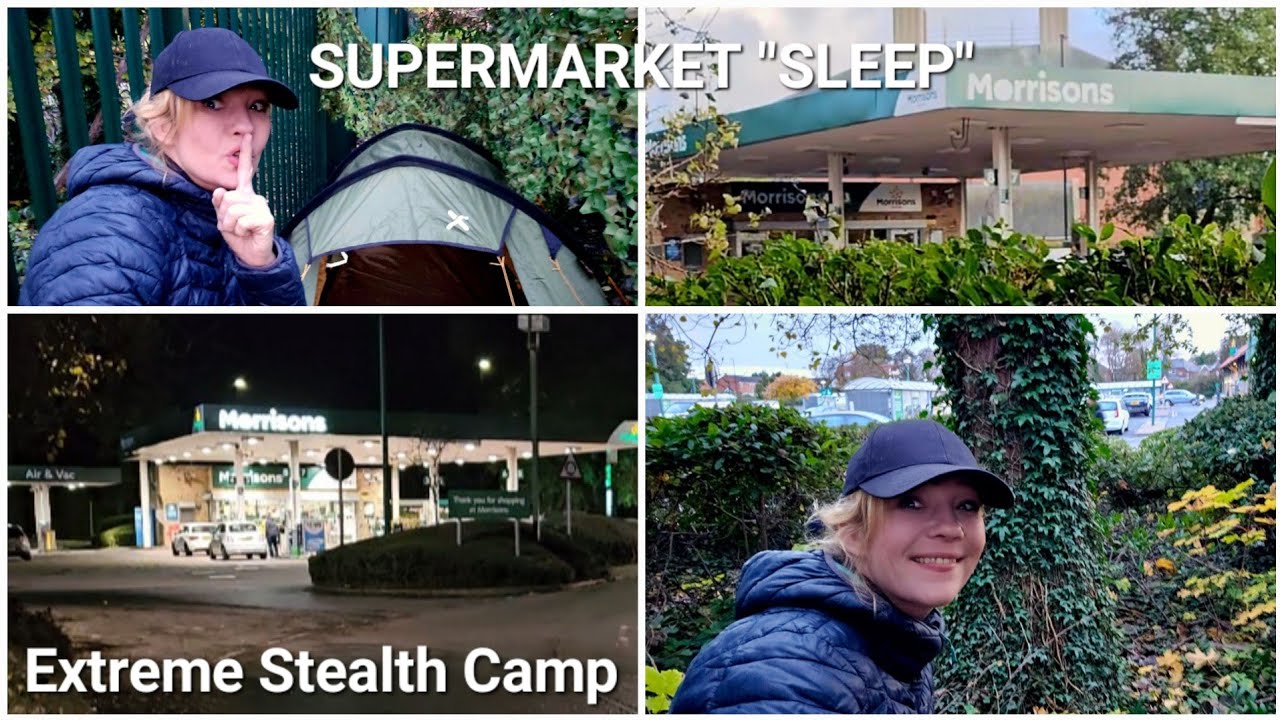EXTREME STEALTH CAMP ! Metres from public