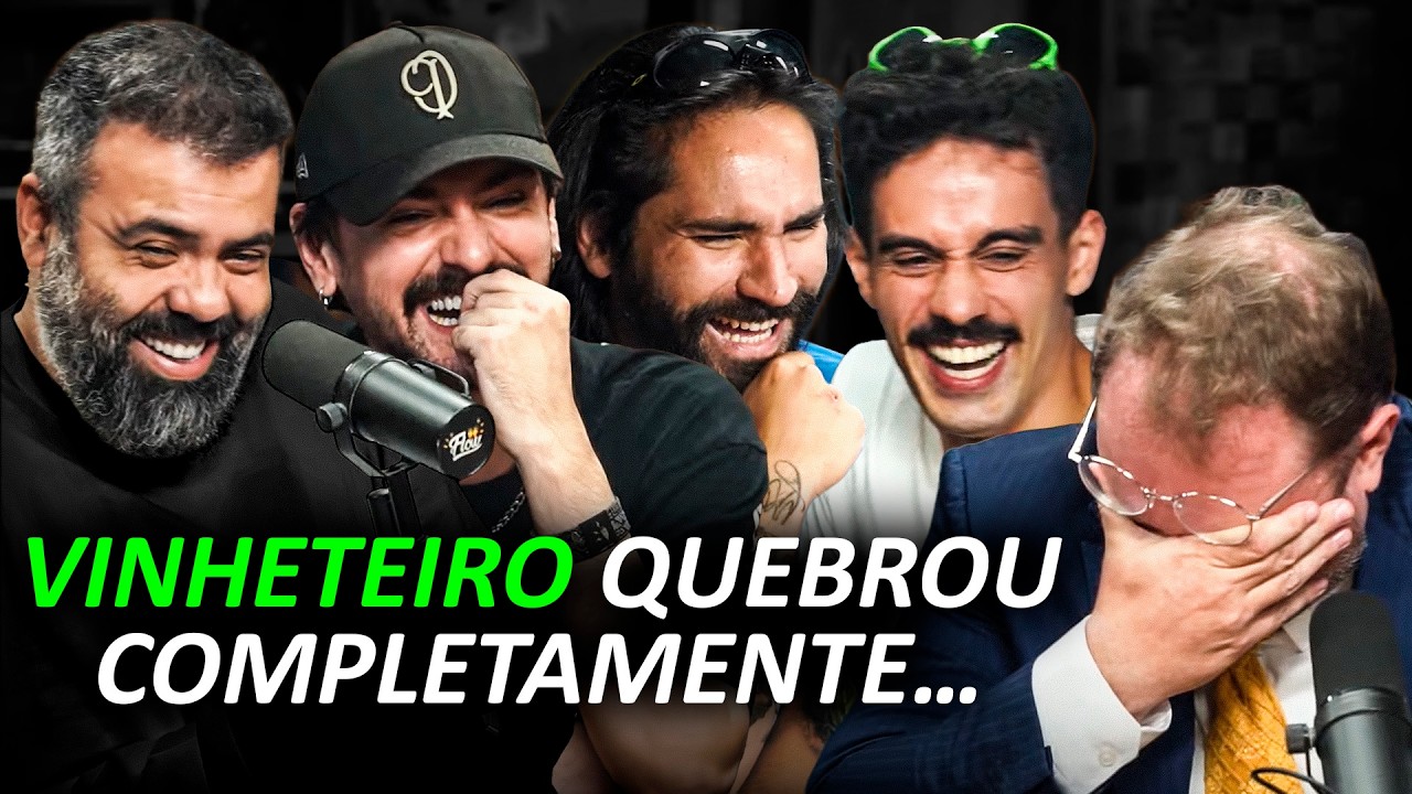 NEM O VINHETEIRO SE AGUENTOU NESSA 😂