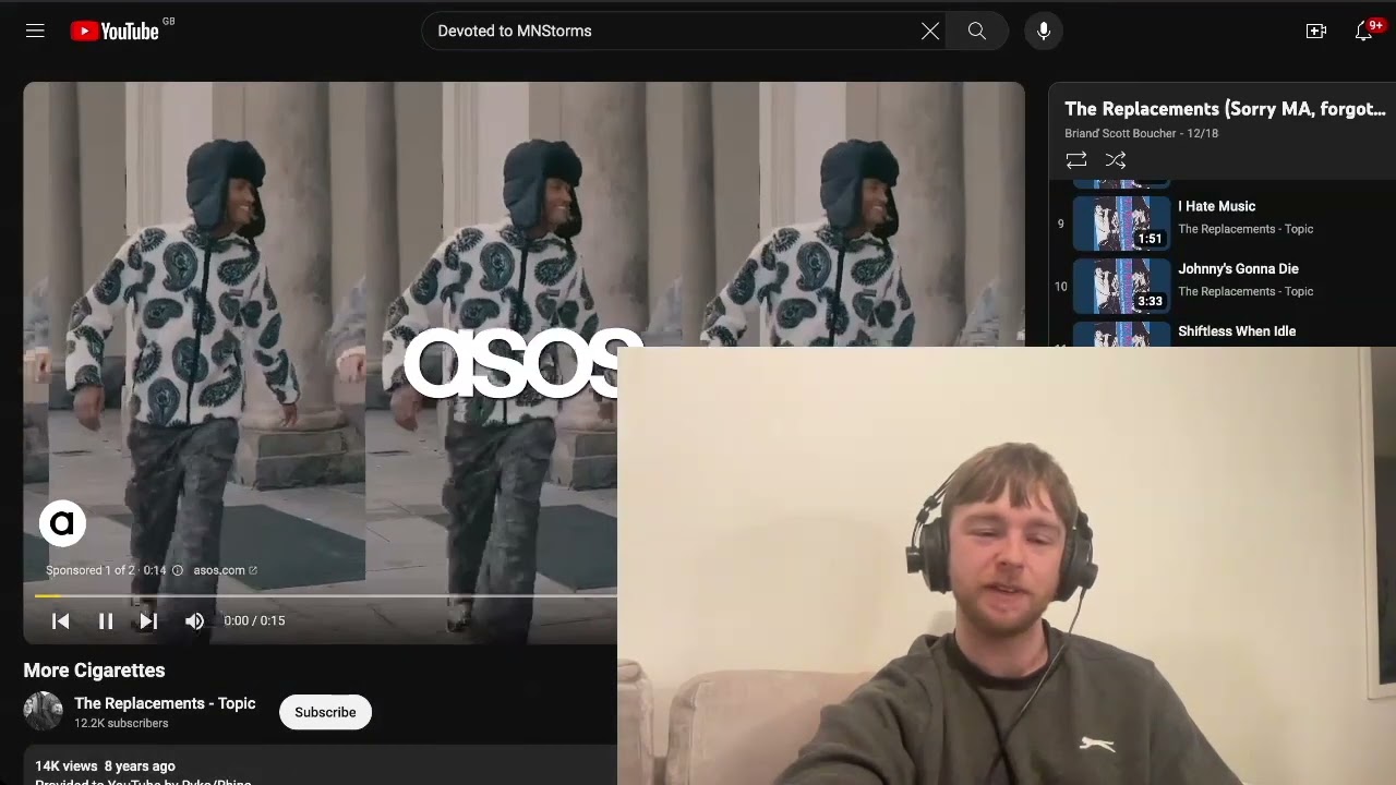 The Replacements Shiftless When... & More Cigarettes Reaction
