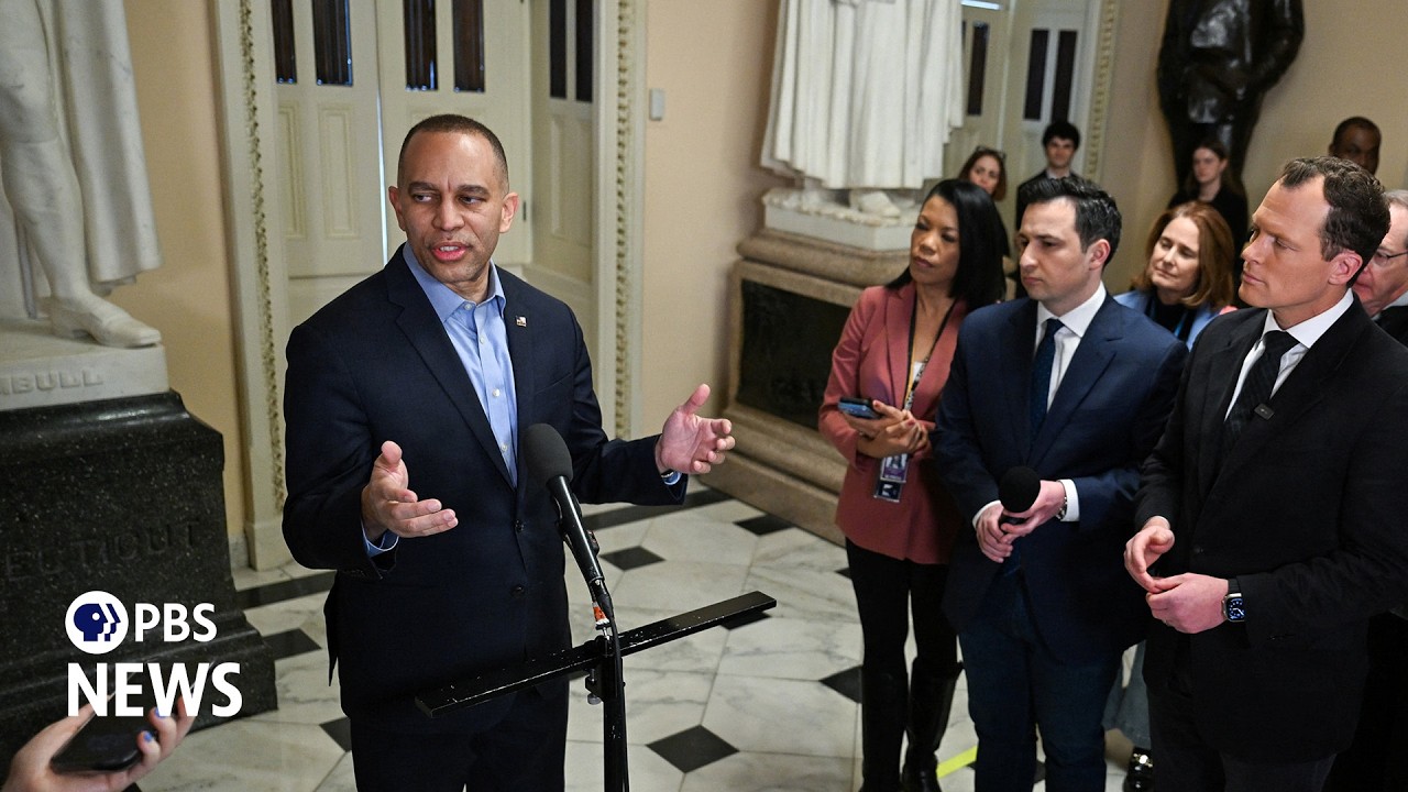 WATCH LIVE: Jeffries holds news conference with no DHS funding breakthrough in sight