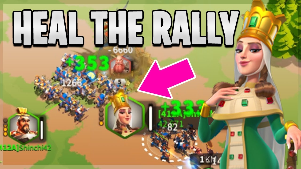 Healing Range Tamar of Georgia [ Reviving Rally Troops ] | Rise of Kingdoms