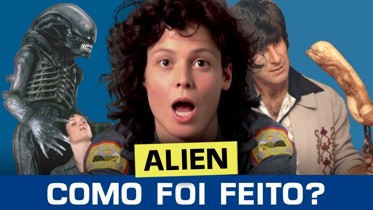 O SEGREDO dos EFEITOS de ALIEN, o 8º Passageiro (bastidores, como foi feito)
