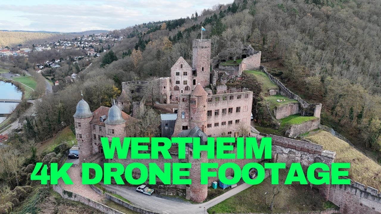 🌍 **Wertheim, Germany: A Stunning 4K Drone Journey** 🚁