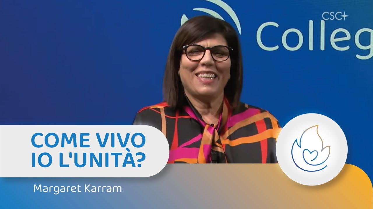 Margaret Karram: come vivo io l'unità?