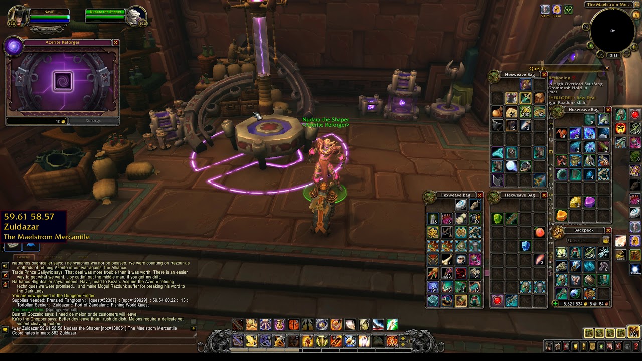 How to reset Azerite Traits WoW BfA Horde