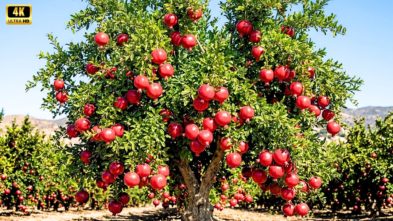 This 60,000 Hectare Pomegranate Garden in Turkey Will Blow Your Mind 😳