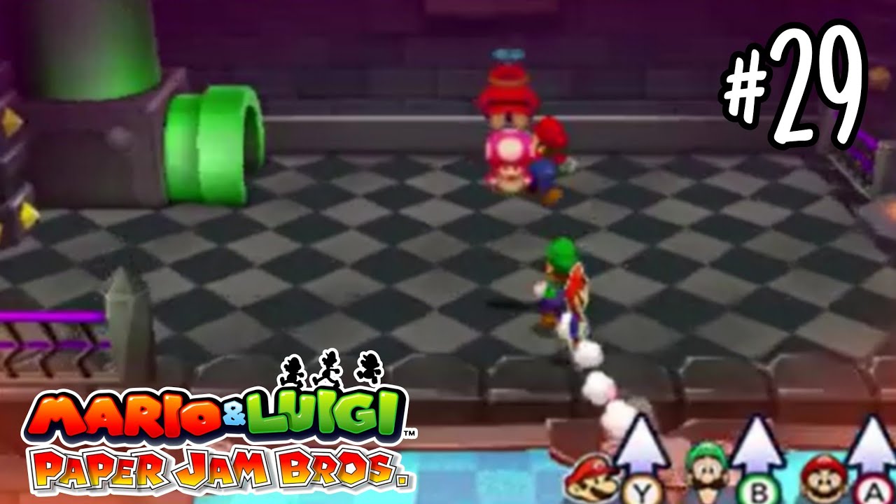 Salvando a la Niña de los Cartones #29 | Mario y Luigi Paper Jam Bros