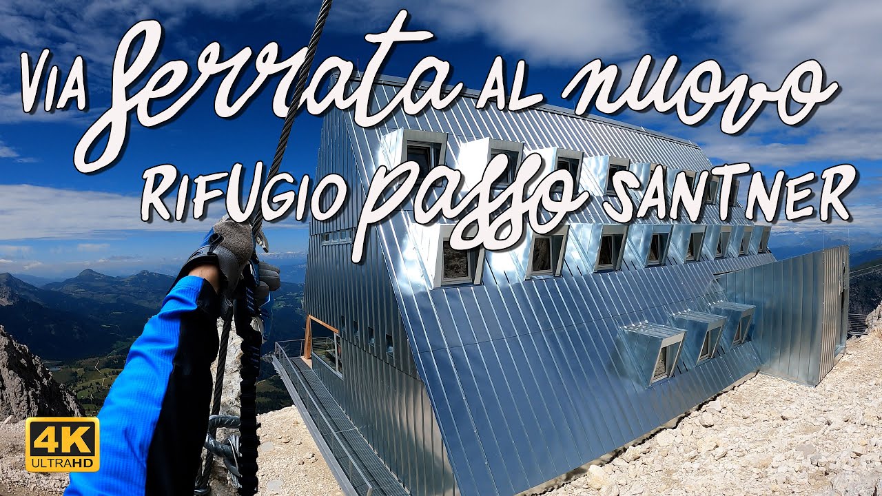 VIA FERRATA al nuovo PASSO SANTNER ☀️ (2734 m) | SCEMPIO o SPLENDORE?