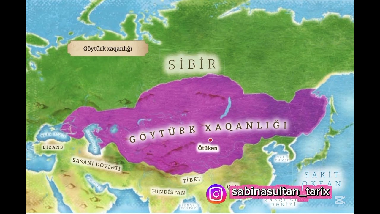 I Göytürk və II Göytürk dövlətləri qısa izah. #tarixdersleri #türkdövlətləri