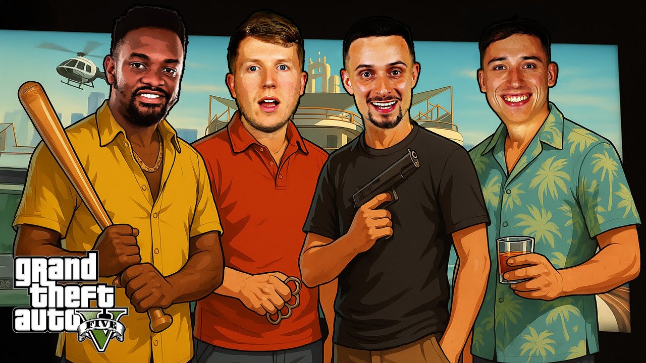 Hashtag House Play a GTA Heist DRUNK!