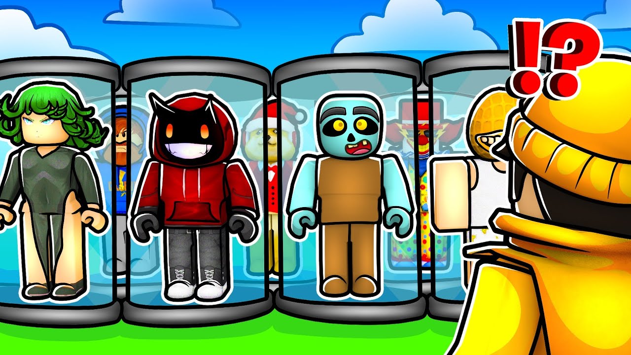 EVERY Single ROBLOX CHARACTER EVER..