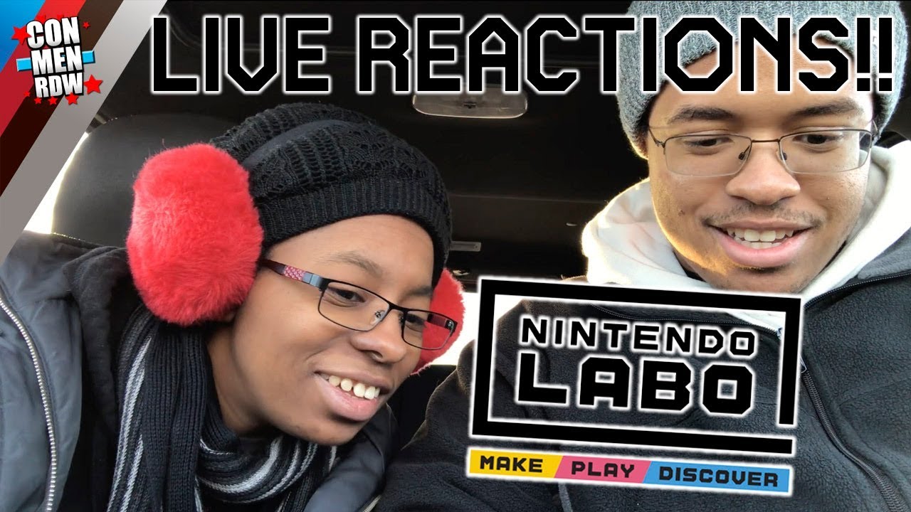 What is Nintendo Labo? LIVE REACTION