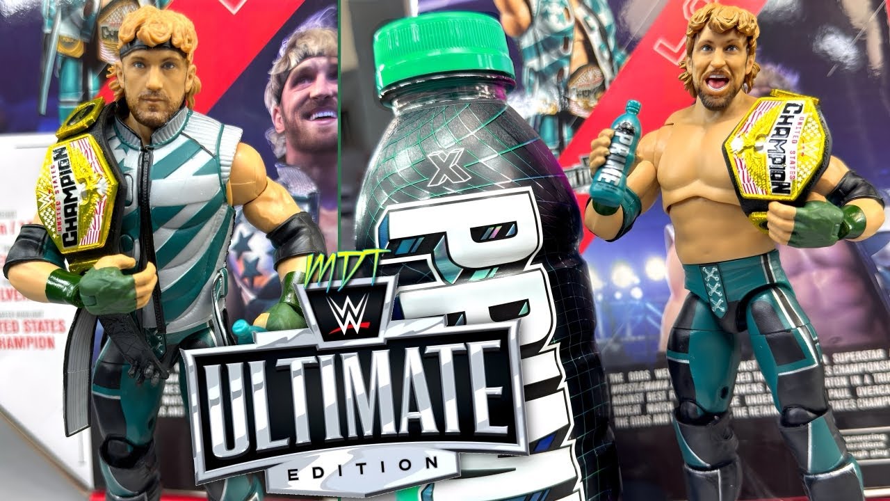 WWE ULTIMATE EDITION LOGAN PAUL FIGURE REVIEW!