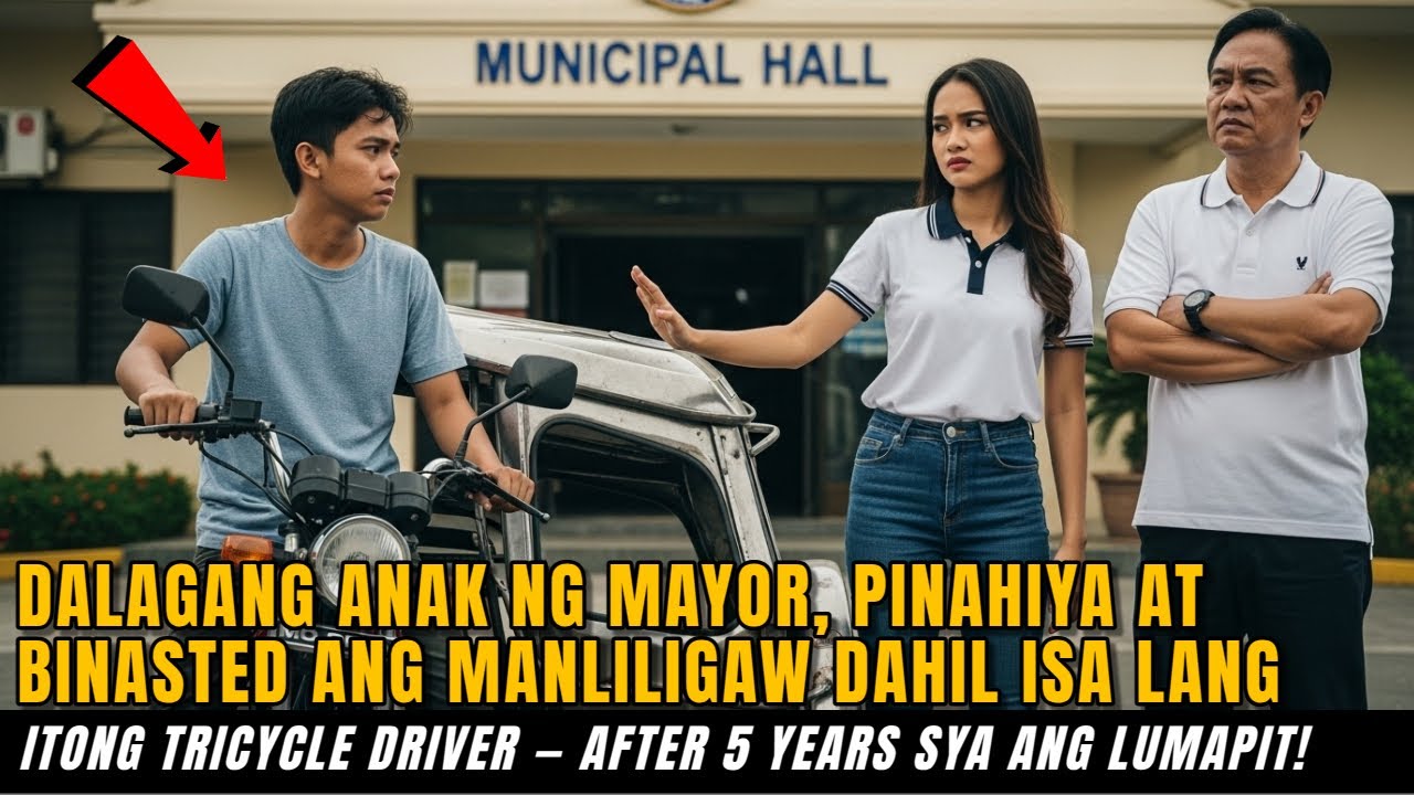 Pinahiya at Binasted ng Dalagang Anak ng Mayor ang Manliligaw Dahil Isa Lang Itong Tricycle Driver..
