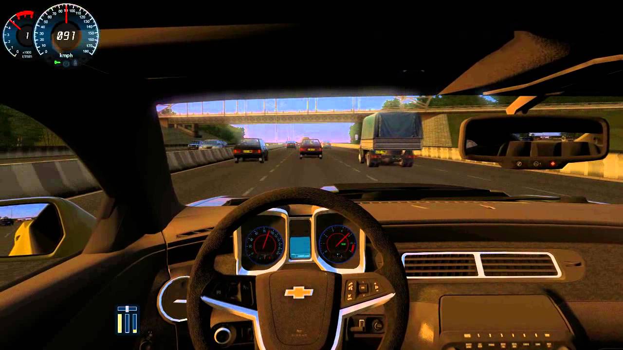 City Car Driving - Chevrolet Camaro ZL1 | Rush Hour + (Download Link!)