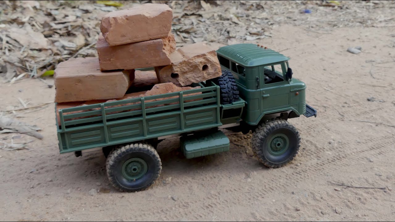 GAZ-66 Loading Test WPL B24 116 Military Truck