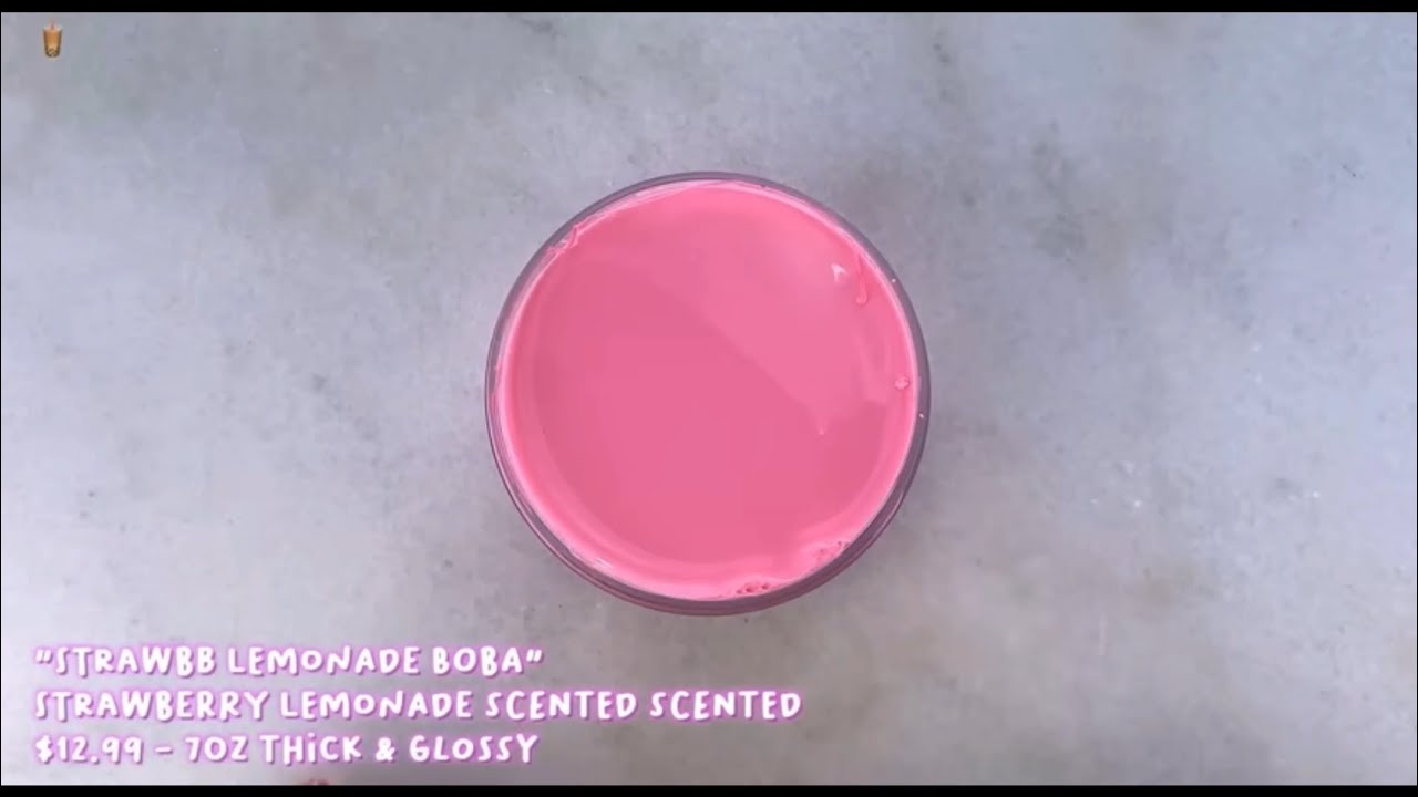 Thick and glossy slime asmr compilation #5