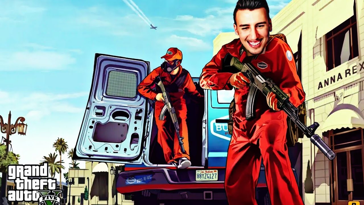 BOUGASSAA 😂🤯مشا البنك تبعينو البوليس