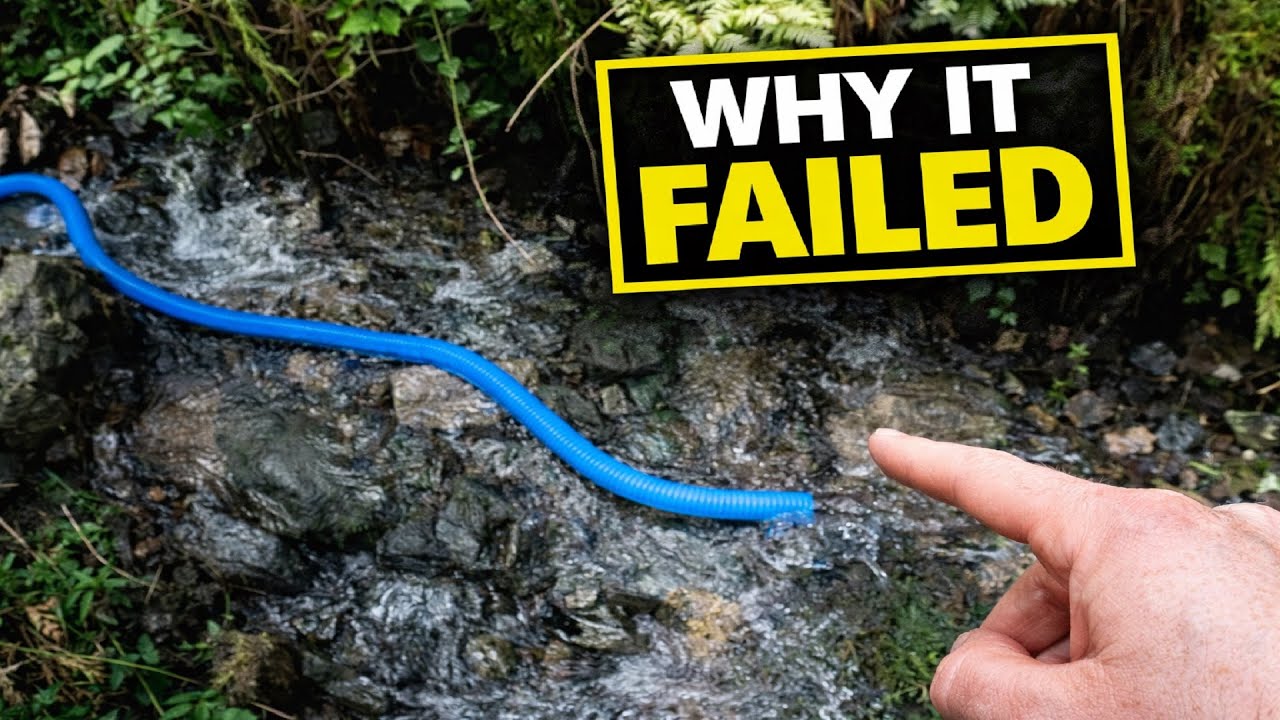 Why My Gravity Dredge Wasn’t Working (Gravity-Fed Sluice Setup)