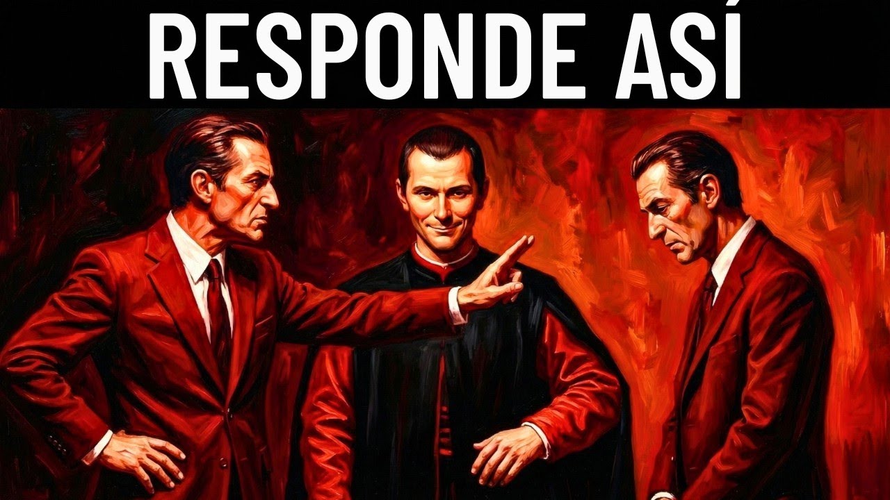 7 Respuestas Geniales que TERMINAN cualquier discusión | Maquiavelo