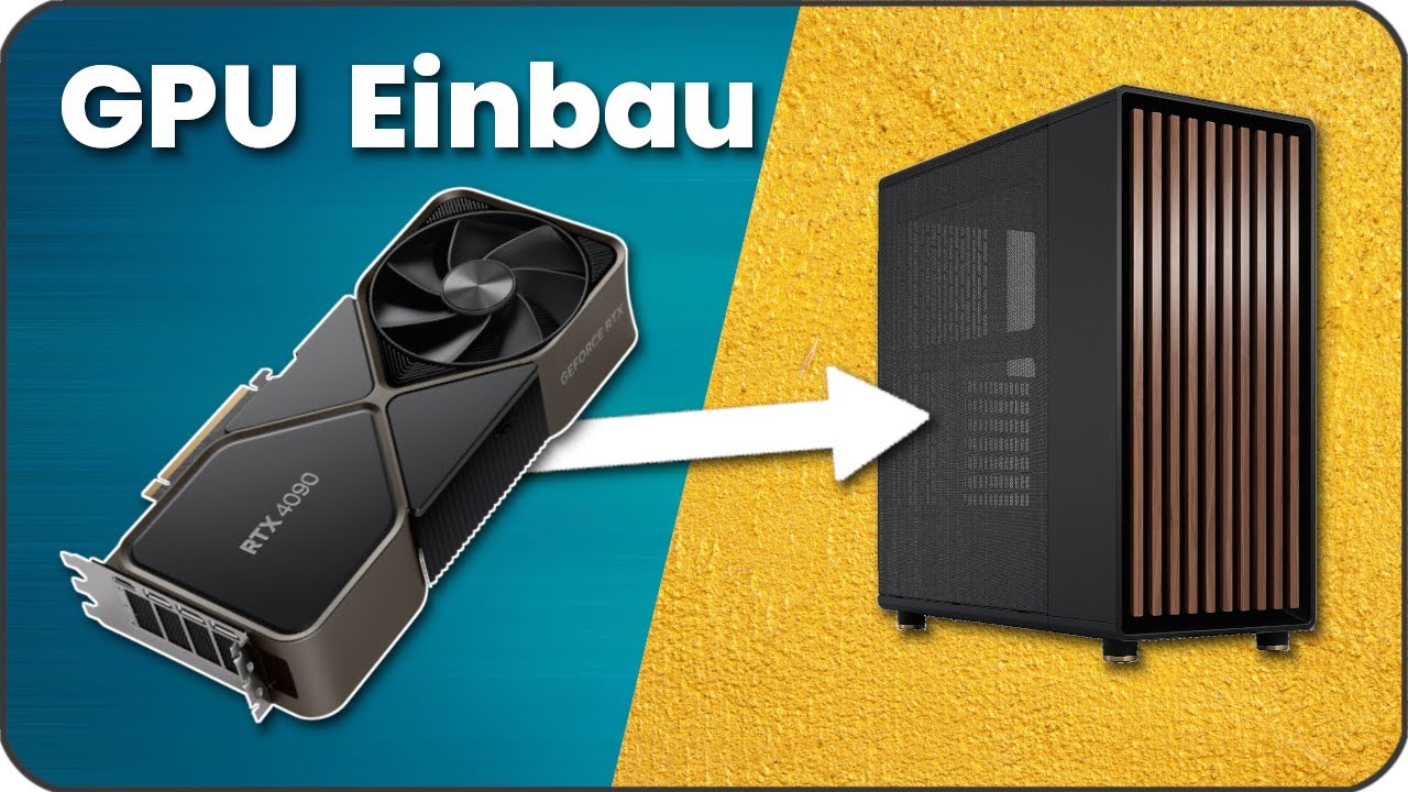 Grafikkarte einbauen & ausbauen Anschlüsse anschließen | GPU wechseln - tauschen