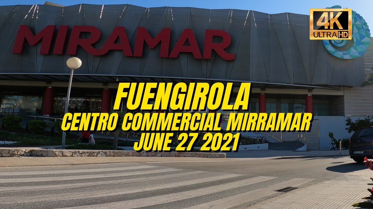 Fuengirola, Miramar Shopping Center, Walking Tour, June 2021, Malaga, Costa Del Sol, Spain