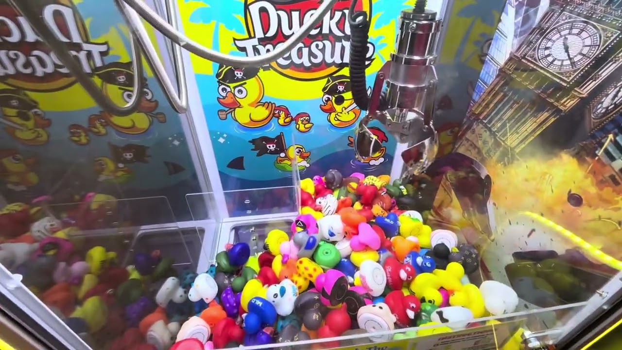 Captain Namco vs Ducky Treasure Claw Machine Episode 11