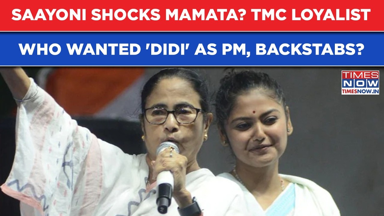 TMC's Saayoni Ghosh Shocks Mamata? MP Who Wanted 'Didi' As PM, Now Joins Rebels? Watch Viral Speech