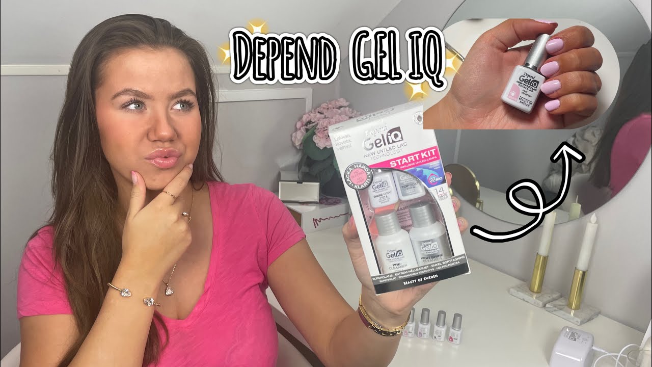 TESTAR ATT GÖRA GELLACK SJÄLV HEMMA! - Depend GEL IQ