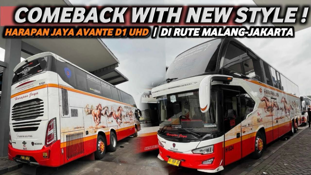 HADIR KEMBALI DI RUTE MALANG‼️BODY LANGKA MILIK PO HARAPAN JAYA | Hunting Sore Terminal Arjosari