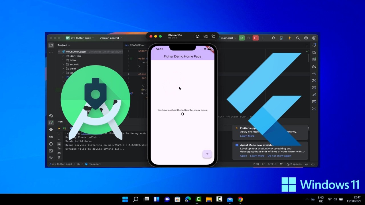 How to Install Flutter on Windows 11 | Android Studio (2026)