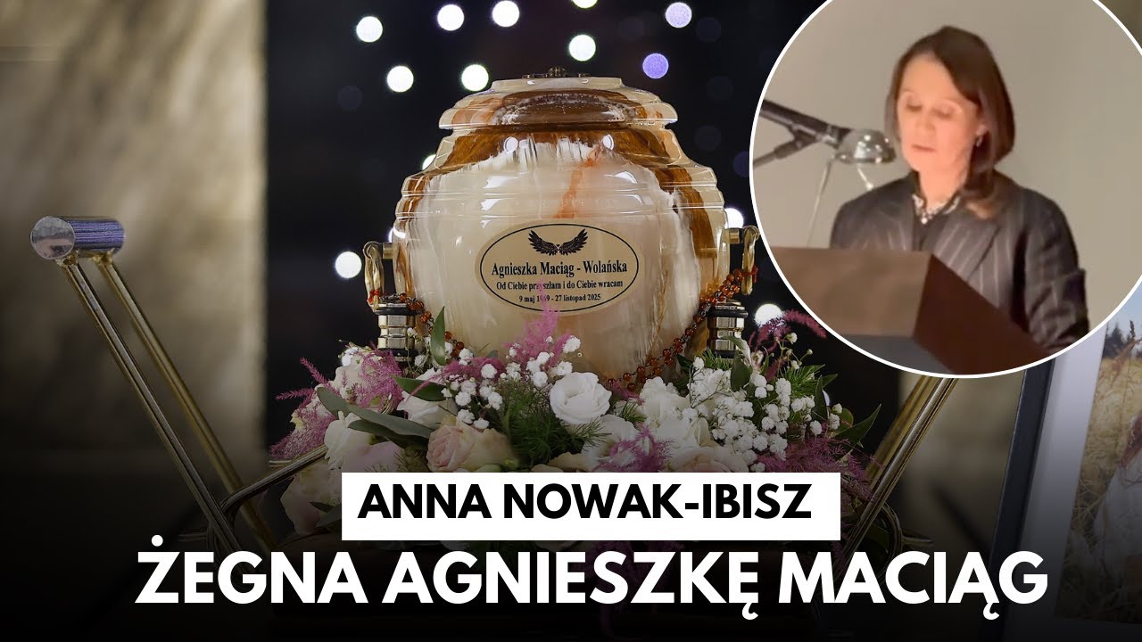 Zapłakana Anna Nowak-Ibisz żegna Agnieszkę Maciąg. Te słowa wstrząsnęły wszystkimi