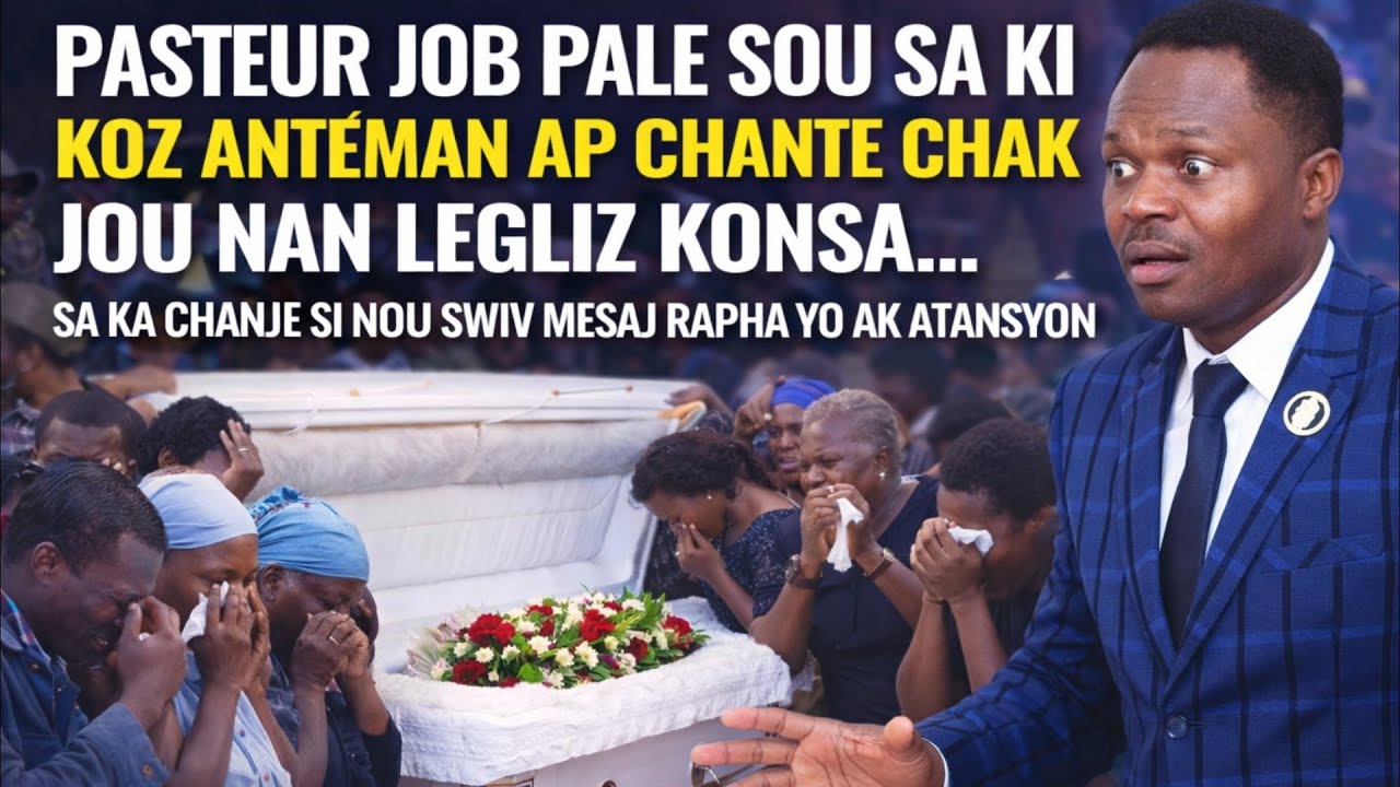PASTEUR JOB FENELON PALE TOUT VERITE ANPIL PASTEUR PA TAP JANM VLE NOU KONNEN