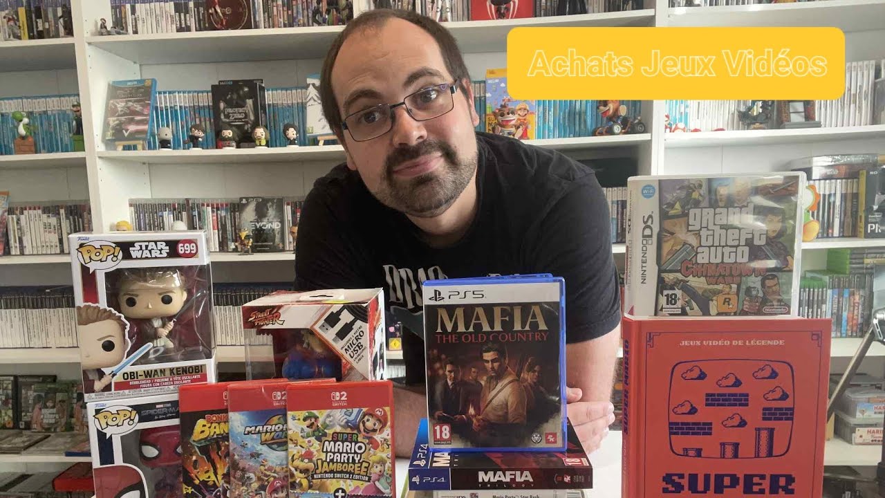 Achats Jeux Vidéos Juillet Août 2025