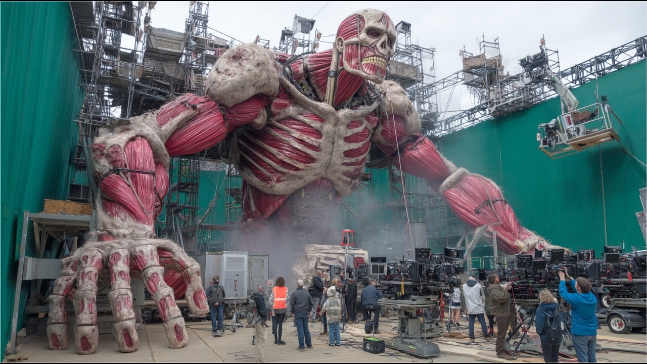 Attack on Titan filming set : 진격의 거인 촬영장
