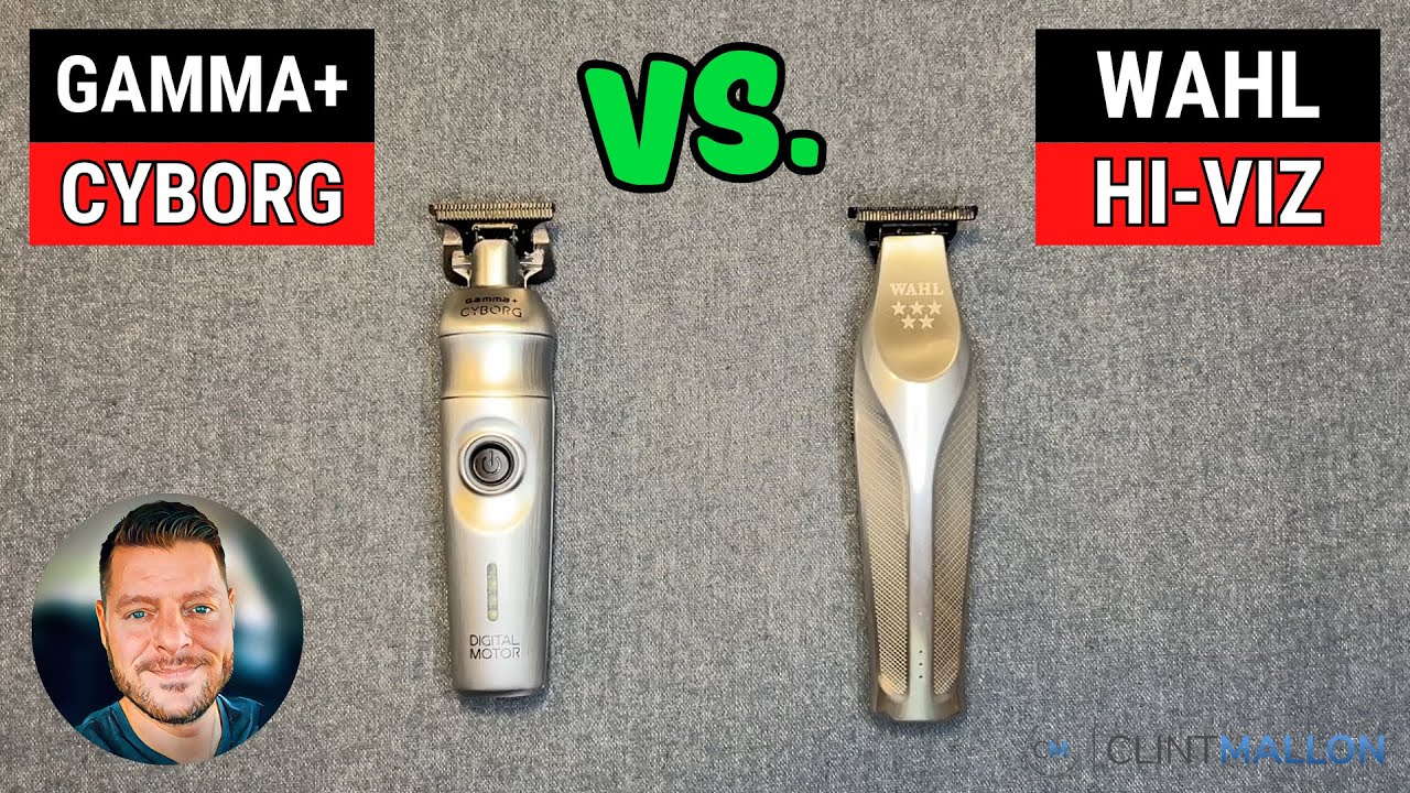 BEST Trimmer Review‼️ Gamma Cyborg vs. Wahl Hi-Viz