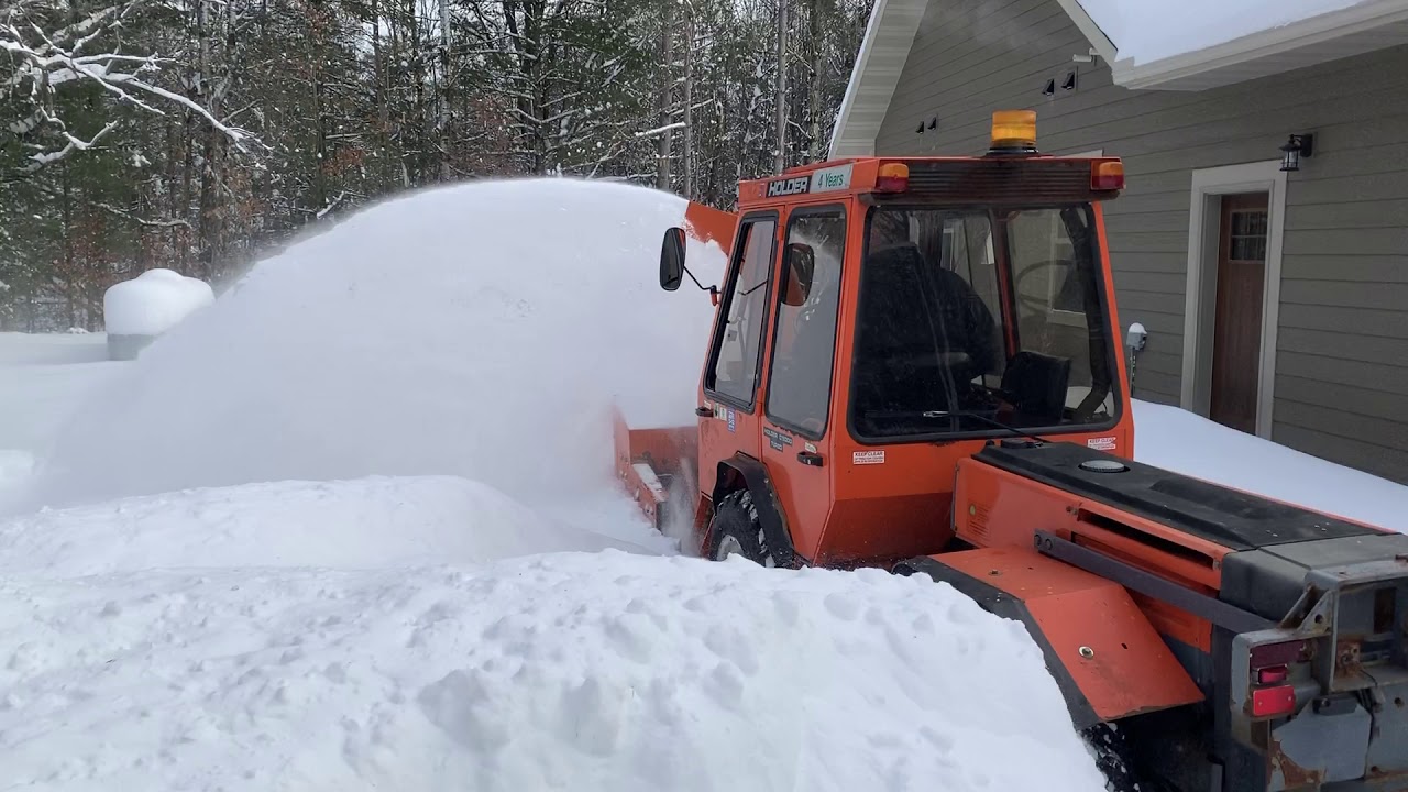 1988 Holder SnowBlower and Sweeper