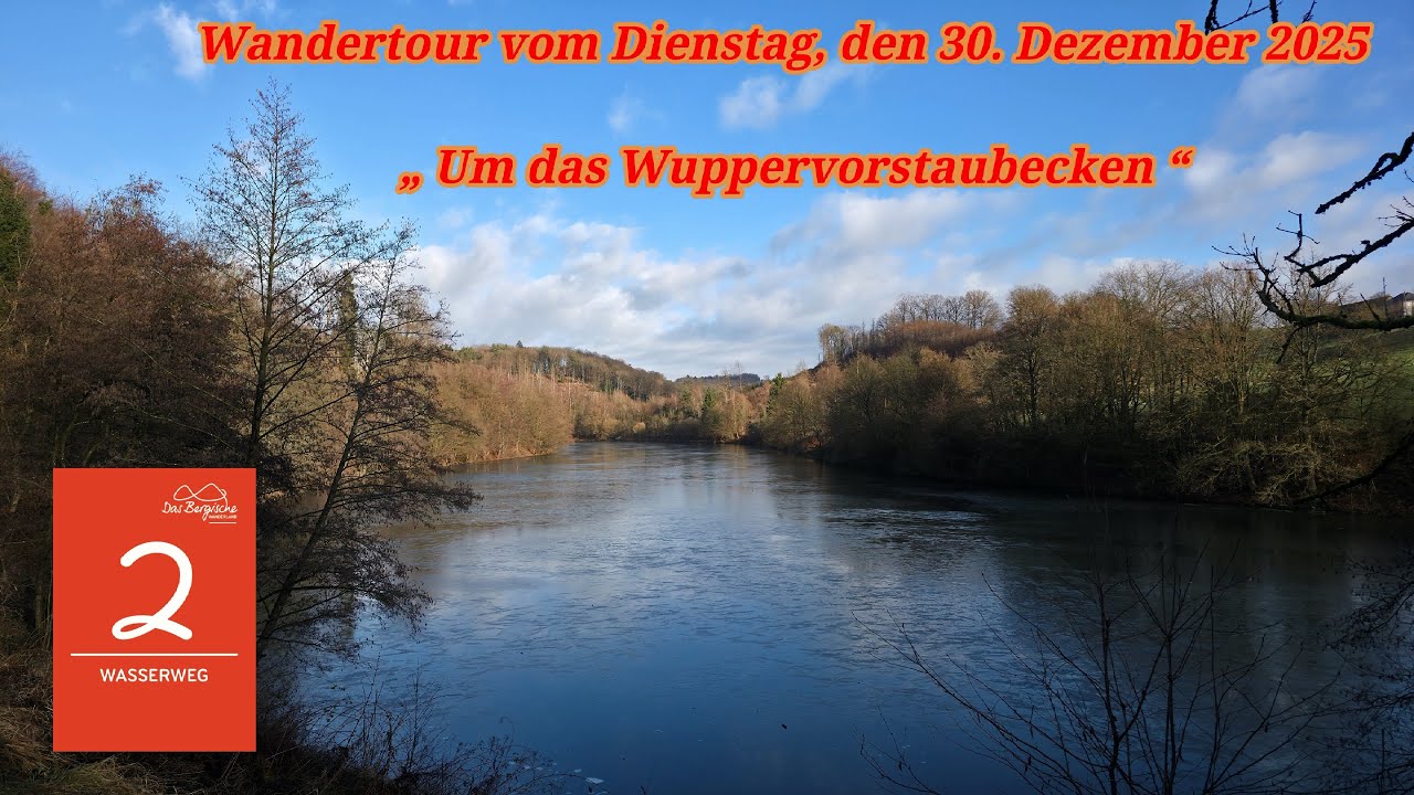 30.12.2025 – Wanderung um das Wuppervorstaubecken
