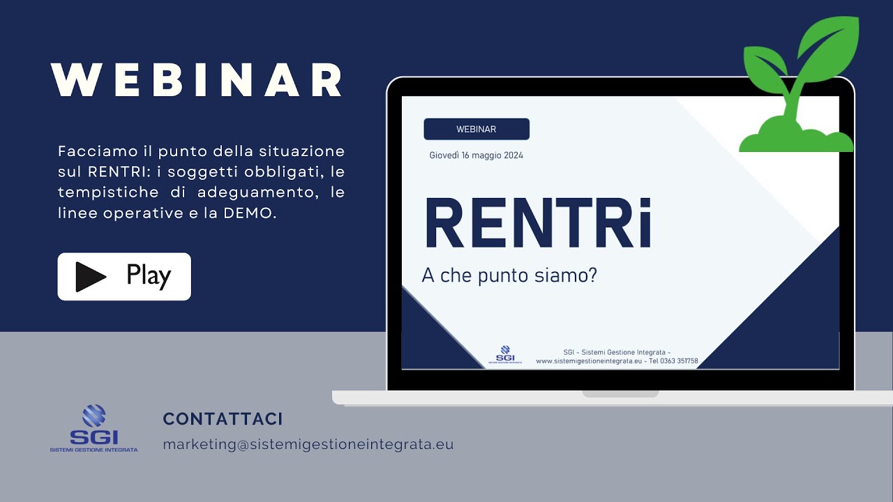 Rentri (Registro Nazionale di tracciabilità dei rifiuti) - A che punto siamo?