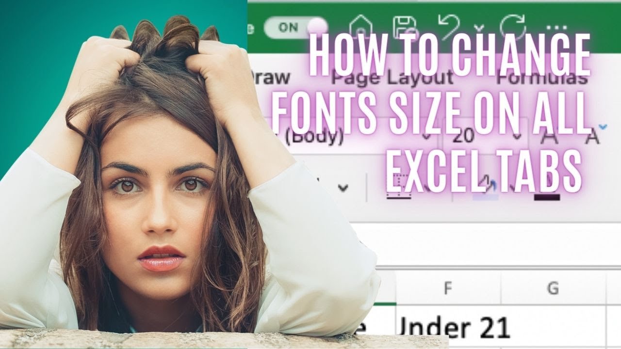 Resizing Fonts on Excel Tabs