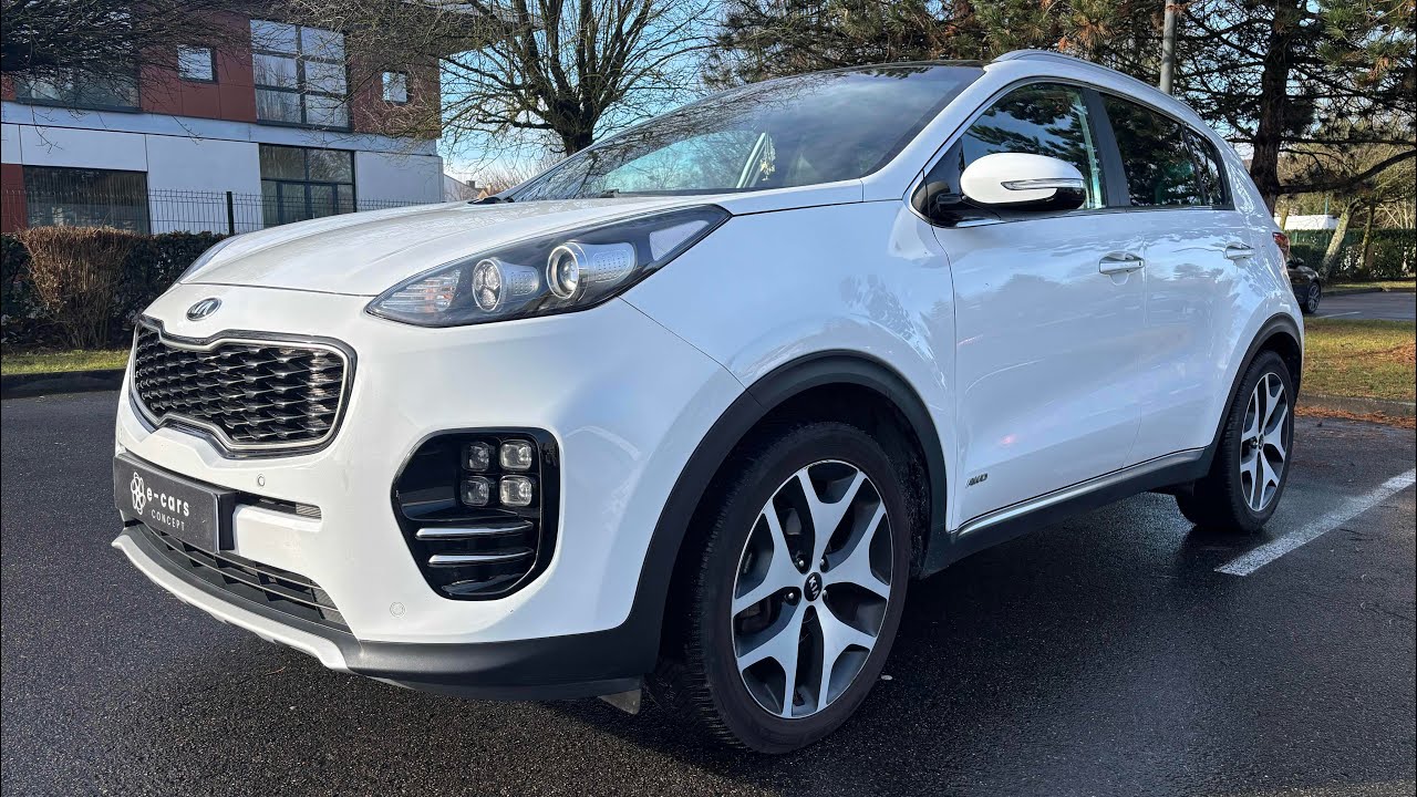 Présentation et essai de ce beau Kia Sportage GT-Line chez E-Cars Concept 🚀