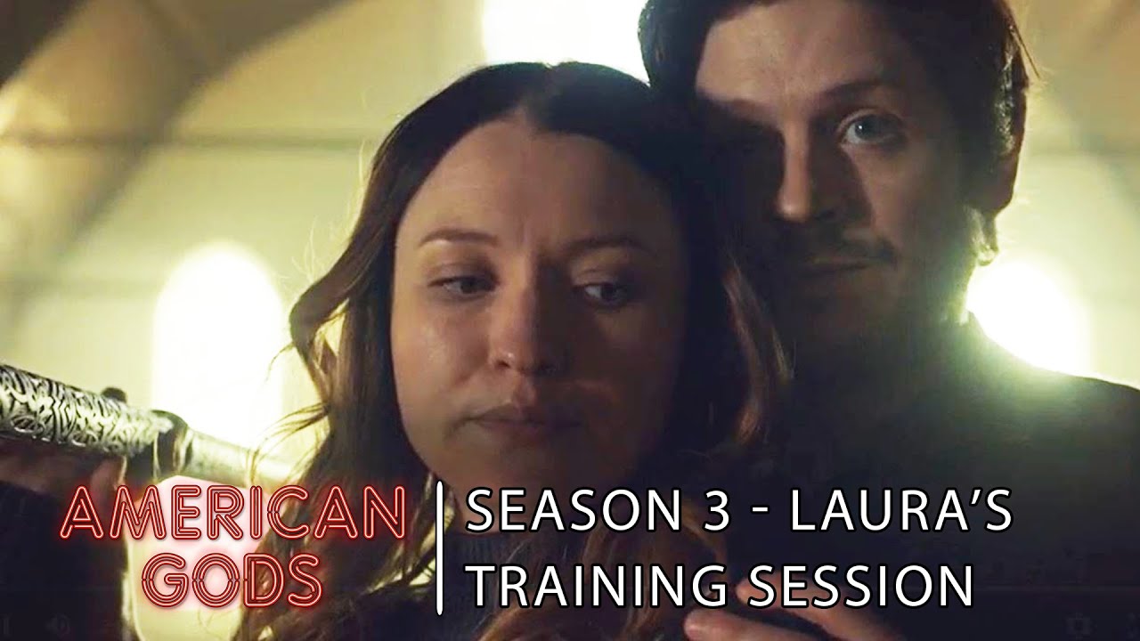 Laura's Training Session | American Gods Best Scenes Season 3 Episode 9