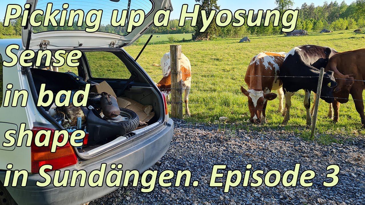 Picking up Hyosung Sense in bad shape in Sundängen Ep 3